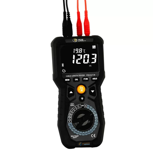 imagen de Analizador LAN para cables de cobre y aluminio LAN PCE-CLT 20 - PCE Instruments