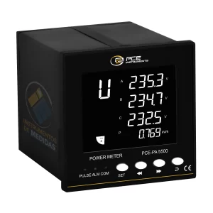 imagen de Analizador de potencia (Interfaz RS-485) PCE-PA 5500 - PCE Instruments