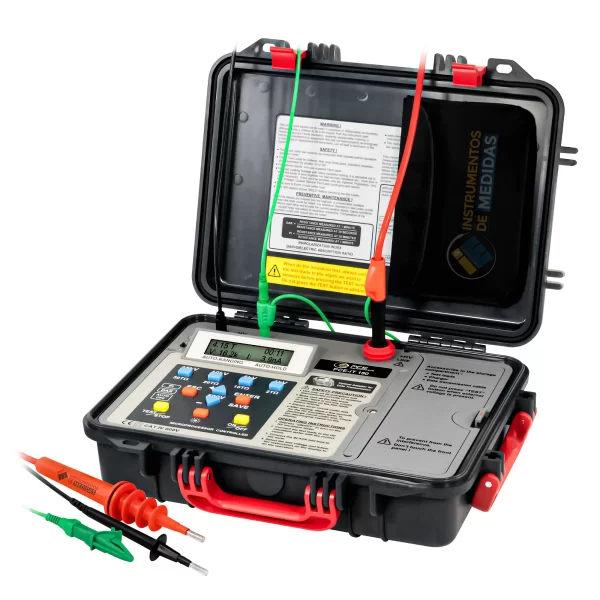 imagen de Comprobador de instalaciones con una tensión de prueba (Hasta 15 kV) PCE-IT 150 - PCE Instruments