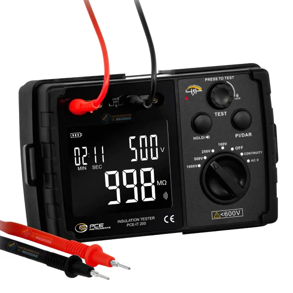 imagen de Comprobador de instalaciones con varias funciones PCE-IT 200 - PCE Instruments