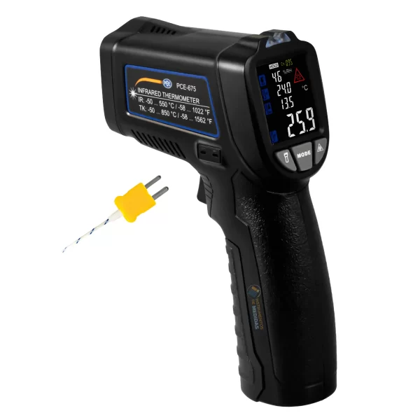 imagen de Comprobador de superficies con puntero láser PCE-675 - PCE Instruments