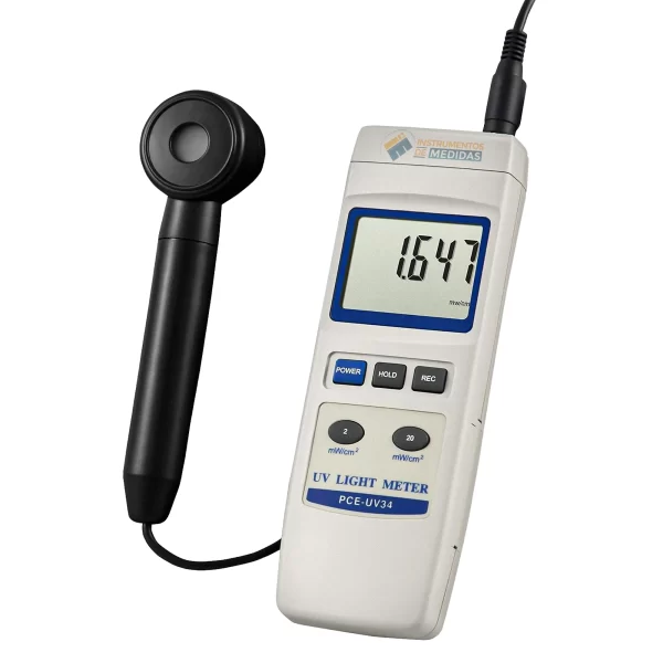imagen de Contador de radiacion para medir la radiación UV con sensor externo PCE-UV34 - PCE Instruments