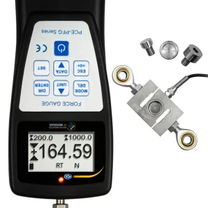 imagen de Dinamómetro con célula de carga externa S, pantalla gráfica, memoria e interfaz USB-B PCE-PFG 2K - PCE Instruments