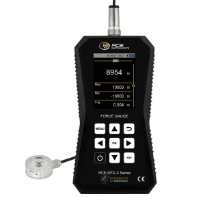 imagen de Dinamómetro con célula de carga externa para compresión hasta 10 kN PCE-DFG 10K XF - PCE Instruments