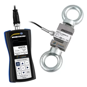 imagen de Dinamómetro digital con célula de carga externa de 10000 N e interfaz USB para conexión a PC PCE-DFG N 10K - PCE Instruments