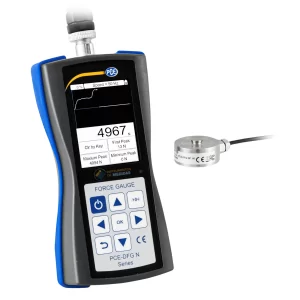 imagen de Dinamómetro digital con célula de carga externa, interfaz USB y software PCE-DFG NF 5K - PCE Instruments