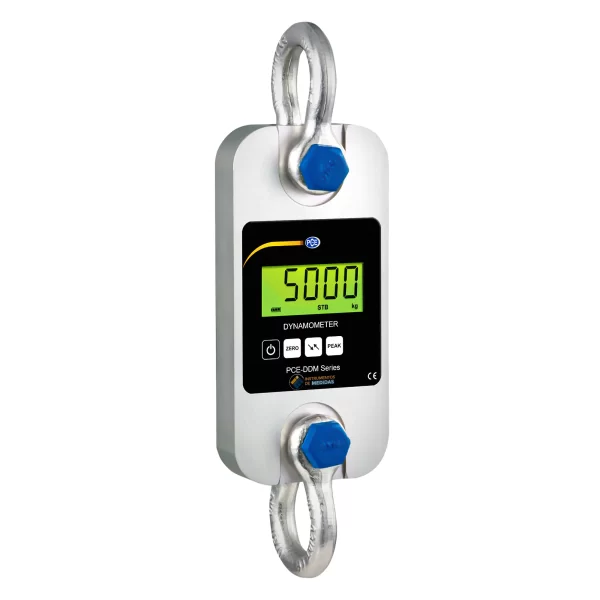 imagen de Dinamómetro para traccion móvil o balanza para colgar con función PEAK-Hold PCE-DDM 5WI - PCE Instruments