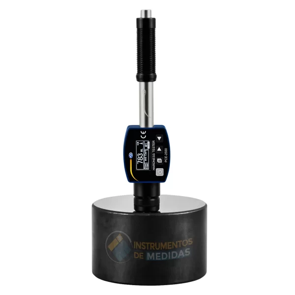 imagen de Durómetro portátil con percutor integrado para medir en metales PCE-2550 - PCE Instruments