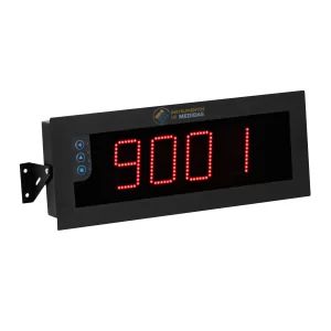 imagen de Indicador de gran formato con carcasa metálica para montaje en pared y panel PCE-BPD-U-46A - PCE Instruments