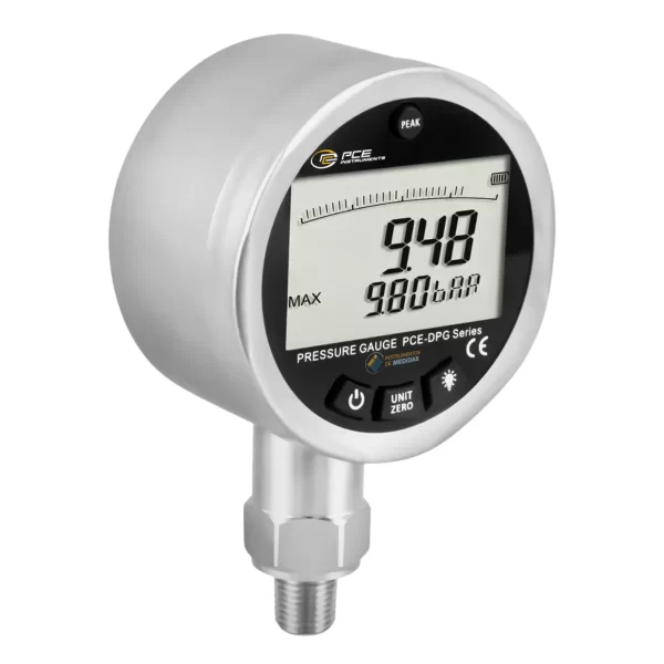 imagen de Manómetro con sensor de presión para agua y gases PCE-DPG 10 - PCE Instruments