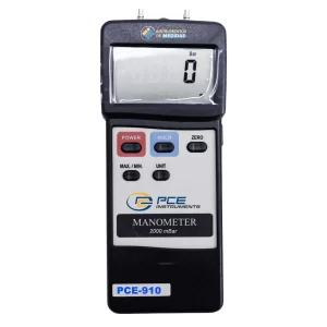 imagen de Manómetro de presión para aire y gases secos, no corrosivos, no ionizados y no inflamables PCE-910 - PCE Instruments