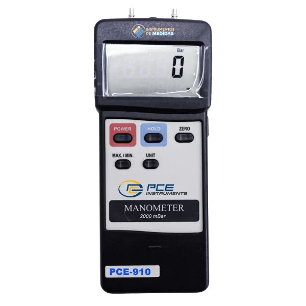 imagen de Manómetro de presión para aire y gases secos, no corrosivos, no ionizados y no inflamables PCE-910 - PCE Instruments