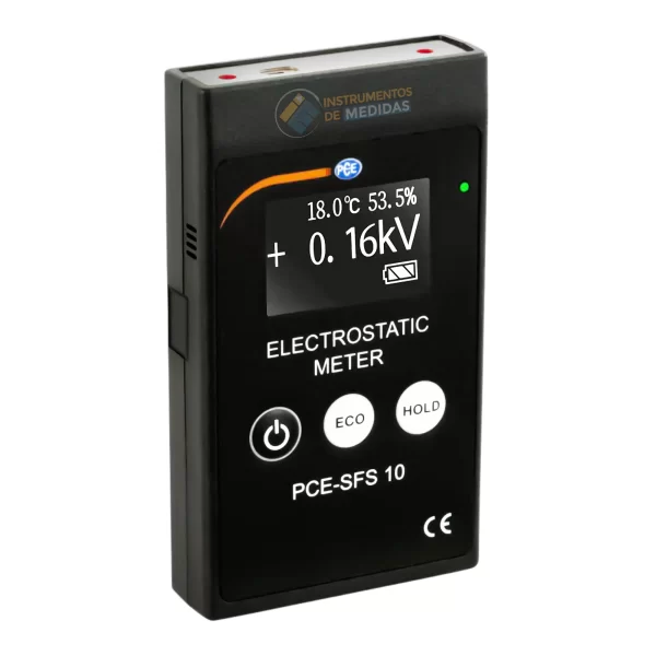 imagen de Medidor de radiación con cable a tierra y pinza de cocodrilo PCE-SFS 10 - PCE Instruments