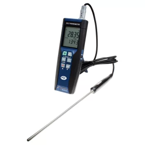imagen de Medidor de temperatura de 1 canal con sensor Pt100 de 4 hilos clase A PCE-HPT 1 - PCE Instruments