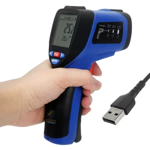 imagen de Medidor de temperatura láser USB para medición de temperatura superficial PCE-890U - PCE Instruments