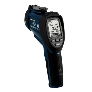 imagen de Medidor de temperatura sin contacto con entrada para termopar y doble rayo láser PCE-894 - PCE Instruments