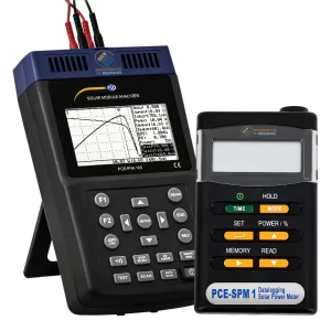 imagen de Medidor fotovoltaico para los módulos solares Kit PCE-PVA 100-SPM 1-KIT - PCE Instruments